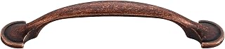 Vintage Antique Copper Cabinet Pull, 3-3/4 in (96 mm) · Zinc Alloy · 5-Pack