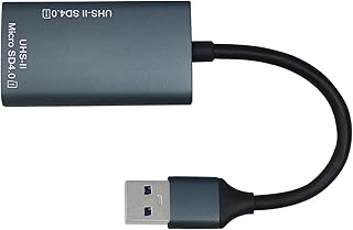 Payanwin USB-C SD4.0 TF4.0 UHS-II Card Reader Dual-Slot Card Reader and 2-in-1 Aluminum Surface Memory Card Reader - Supports SDXC, SDHC, SD, MMC, RS-MMC, Micro SDXC, Micro SD, Micro SDHC Cards - UHS-II and UHS-I - High-Speed Data Transfer