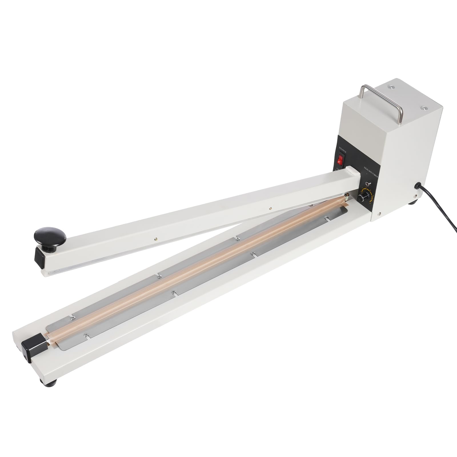 Machine à souder à impulsion manuelle pour sacs en plastique 800 W 220 V Appareil de table pour supermarchés, cuisines, boulangeries