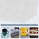 YZROHYI 8 Stück Kunststoff Mesh Canvas Sheet Kit,Plastic Canvas Kreuzstich,Plastik Gitter Zum Basteln,Plastic Mesh Sheet,Leinwand Blätter für Stickereien,Kunststoffgitter DIY für Häkeln-30x20 cm