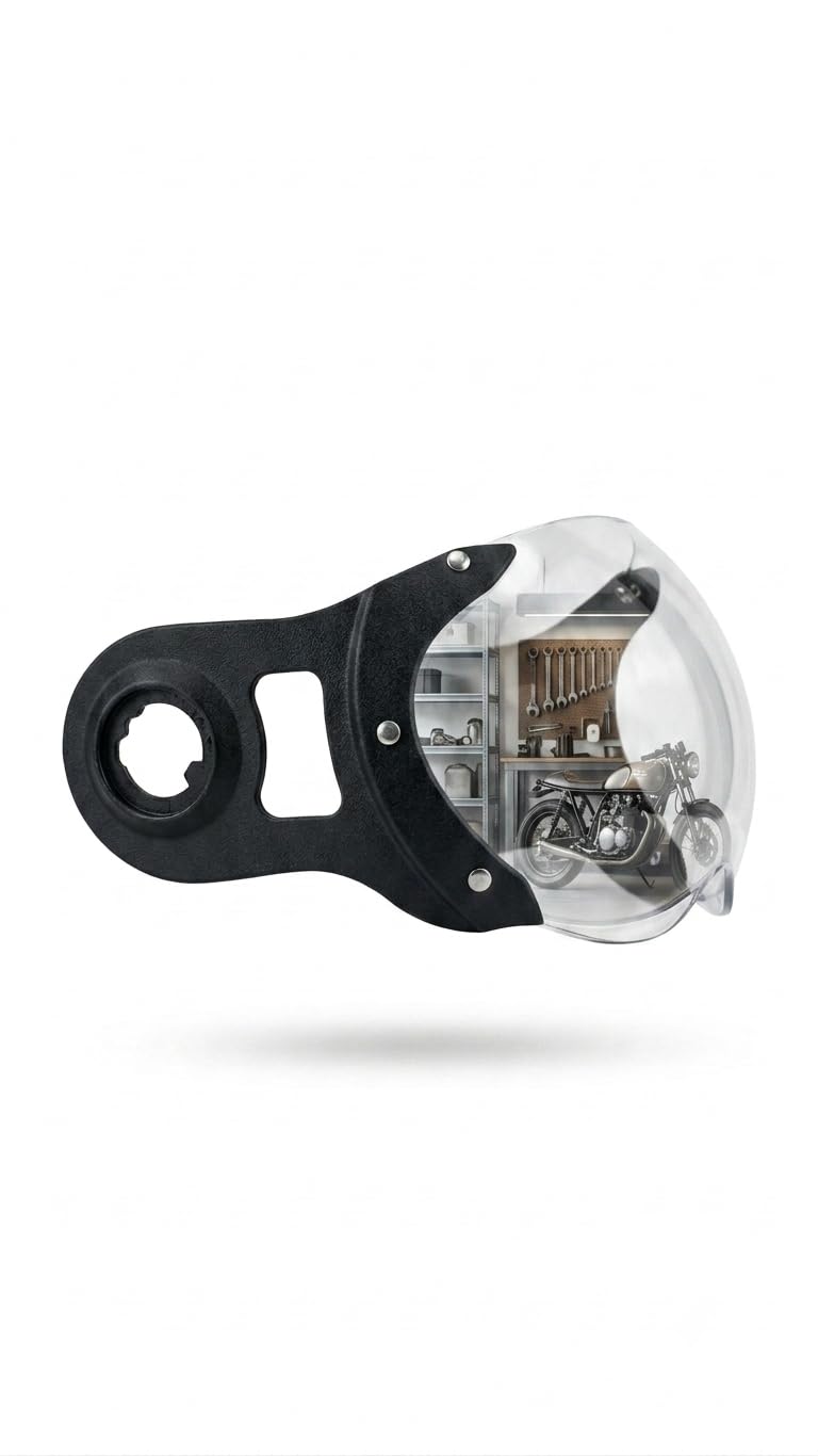 Bike RDV 007-TVS Helmet Clear Visor (RDV 007-TVS, RDV 007-TVS DX, RDV 007-TVS Air) RDV 007-TVS Clear_ 9-picture-13
