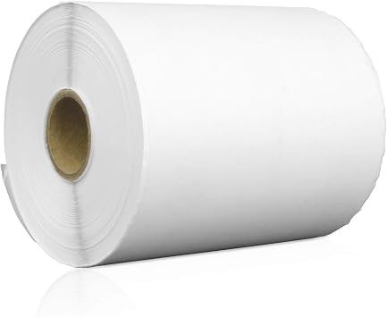 20 Rolls / 4000 Labels SOJITEK ZE1400800 4" x 8" Direct Thermal Labels, Compatible with Zebra Printers for Barcode Shipping Address Mailing FBA Stickers SKU Stickers- 1" Core
