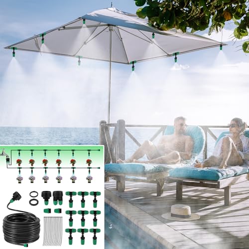 Image of 1 /4 inch Lock Barbed Misting Cooling Drip Irrigation System