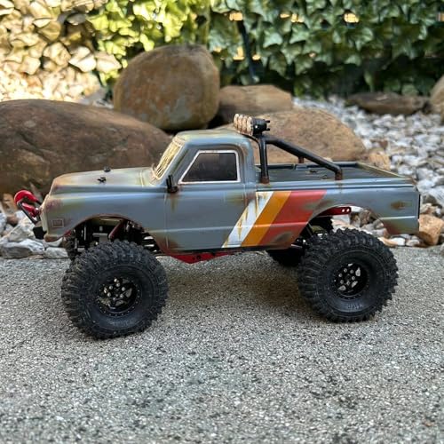 Image of furitek FX118 Fury Wagon Ultimate Upgrade Kit Scale 1 /18 RC Crawler RTR - Remote Control Car, RC Crawlers with High-End Upgrades Ready to Install for Adults (Gray (TT-0022-2))