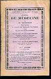  JOURNAL DE MEDECINE- Tome LXXXI- 10 MAI 1910- 9e cahier - DE CHIRURGIE PRATIQUES A L USAGE DES MEDECINS PRATICIENS- De la stérilisation...par le pétrole et la benzine- Lait cru ou lait bouilli inconvénients du régime lacté- La pronostique du délire...