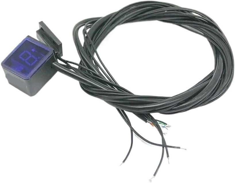 Motorcycle Gear Indicator for Universal Digital Gear Indicator Motorcycle 6 Digital Display Indicator Motorcycle Display Shift Lever Sensor