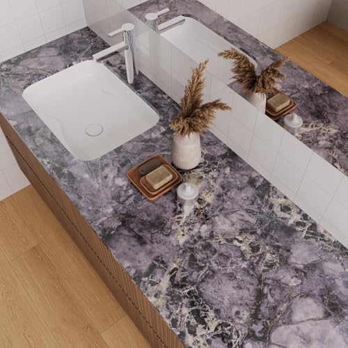 Papel de contacto de mármol VaryPaper 40x200 cm para encimeras de cocina 4