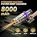 CELLPOW Upgraded 8000mAh 25.2V Li-ion V10/SV12 Battery Replacement Compatible with Dyson V10 Animal/Absolute/Motorhead/Cyclone Series Cordless Vacuum Cleaner, Includes 2 Filters (Not for V8/SV10)