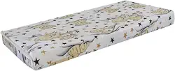 Colchão Berço P/Crianças 130 CM x70 CM X10 CM - Padrão Americano -Super Maçio - Estampado