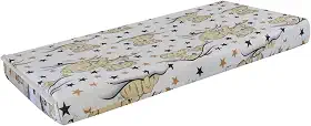 Colchão Berço P/Crianças 130 CM x70 CM X10 CM - Padrão Americano -Super Maçio - Estampado