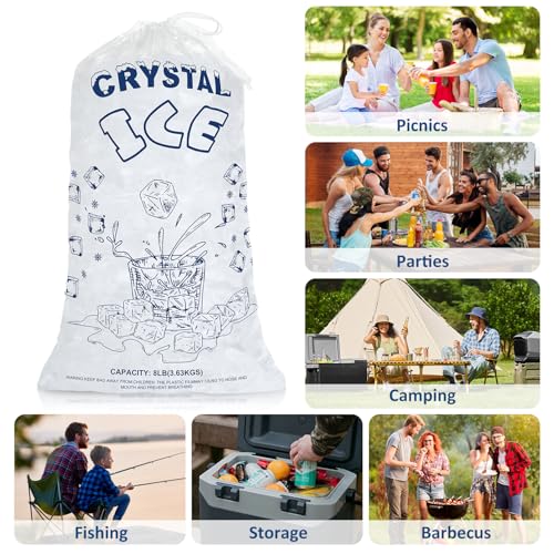 Enniyu ICEBEI8LB Ice Bags 8Lb With Drawstring thumb #3