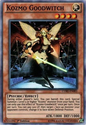 YU-GI-OH! - Kozmo Goodwitch (CORE-EN083) - Clash of Rebellions - 1st Edition - Super Rare