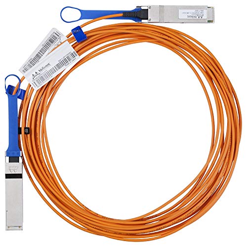 Mellanox Mc220731V 10 M Qsfp To Qsfp Male/Male Multi-Mode Active Fiber Optic Mc220731V-010 #TOP2