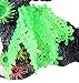 Penn-Plax Coral Reef Aquarium Decoration – Lifelike Movement and Vibrant Coloring – Arch with Green Silicone Plant – Large