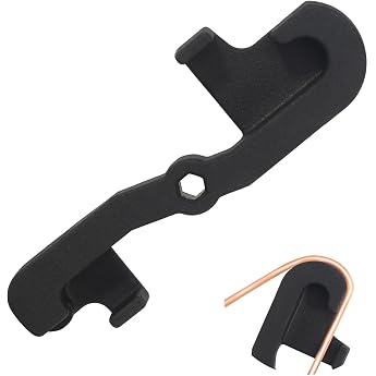 Brake Line Bending Tool Brake Line Bending Tool for Brake Line 4.75 mm Diameter and Alternative Small Diameter Wear-resistant Practical Pipe Bending Tool Pipe Bender Black