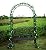 1. GO Steel Garden Arch with Seat for 2 People, 6'9" High x 3'9" Wide, Garden Arbor for Various Climbing Plant, Outdoor Garden Lawn Backyard