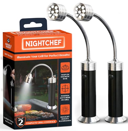 Night Chef Magnetic Grill Light with 360° Gooseneck