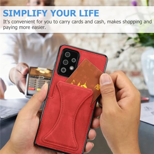 Coque cuir Galaxy S25 Edge avec porte-carte et support - 3