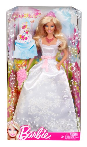 Muñeca Barbie Royal Bride miniatura 3