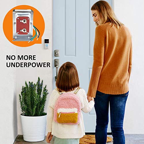 Doorbell Transformer 16V 30Va Comptible With Ring Video Doorbell Pro,Nest Hello Doorbell Hardwired Door Chime Transformer #TOP5