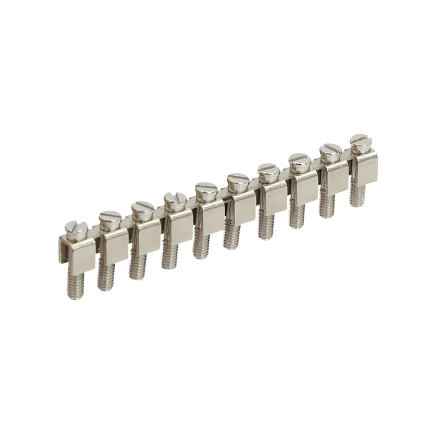 10Pcs UK 6N Screw Feed-Through Wire Connector UK 6 mm² Universal Multi-Color Electrical DIN Rail Terminal Block UK6N(FBI10-8)