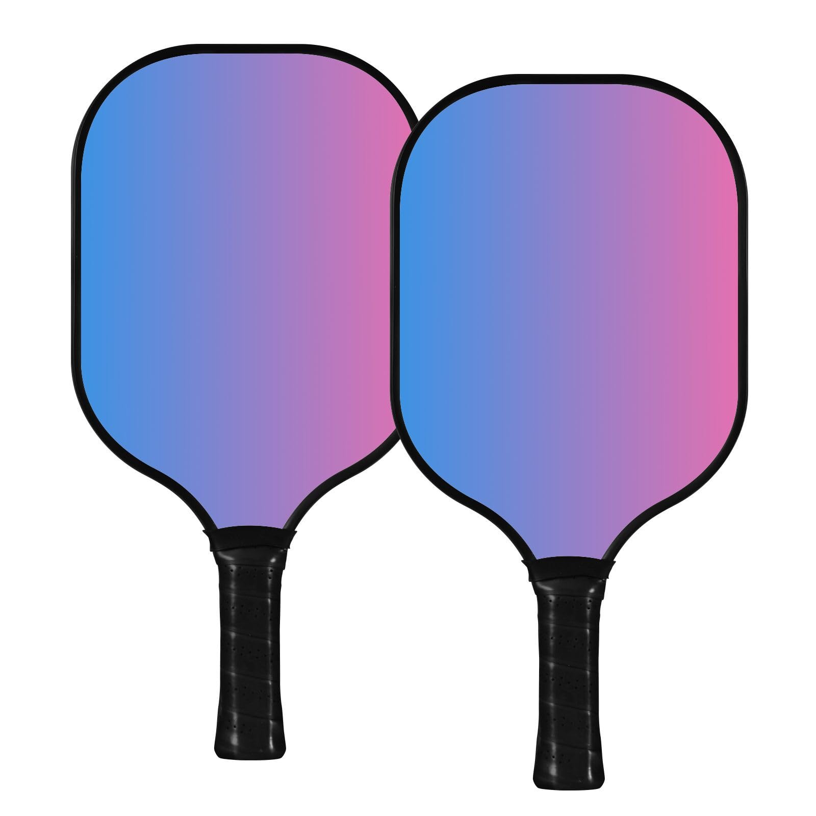 Racchette da pickleball in vetroresina sfumate blu