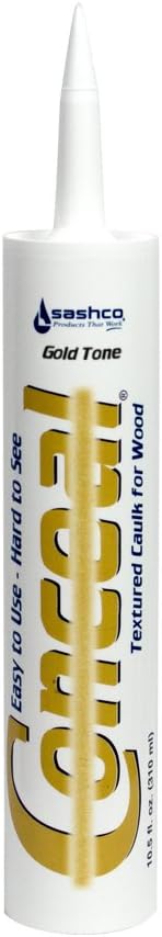 Conceal 10.5 oz textured caulk Gold Tone (Warm Honey)