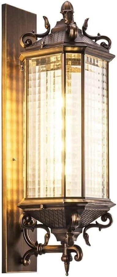 Applique murale extérieure étanche bronze 23 pouces luminaire porche terrasse