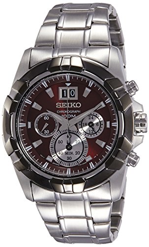 Image of Seiko Lord Analog Red Dial Men's Watch - SPC197P1