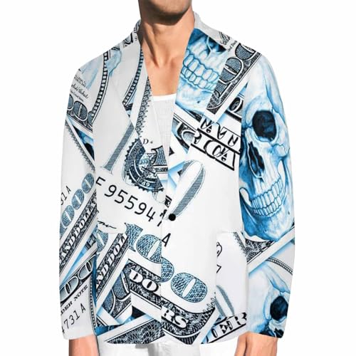 Men's Sport Coats & Blazers Ethnic Style Mens Blazer Casual Sport Coat Lightweight One Button Suit Jackets