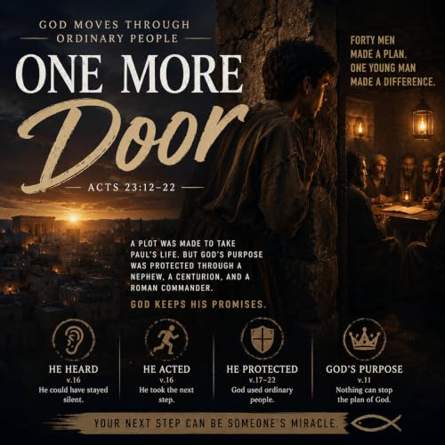 Acts 23:12-22 One More Door