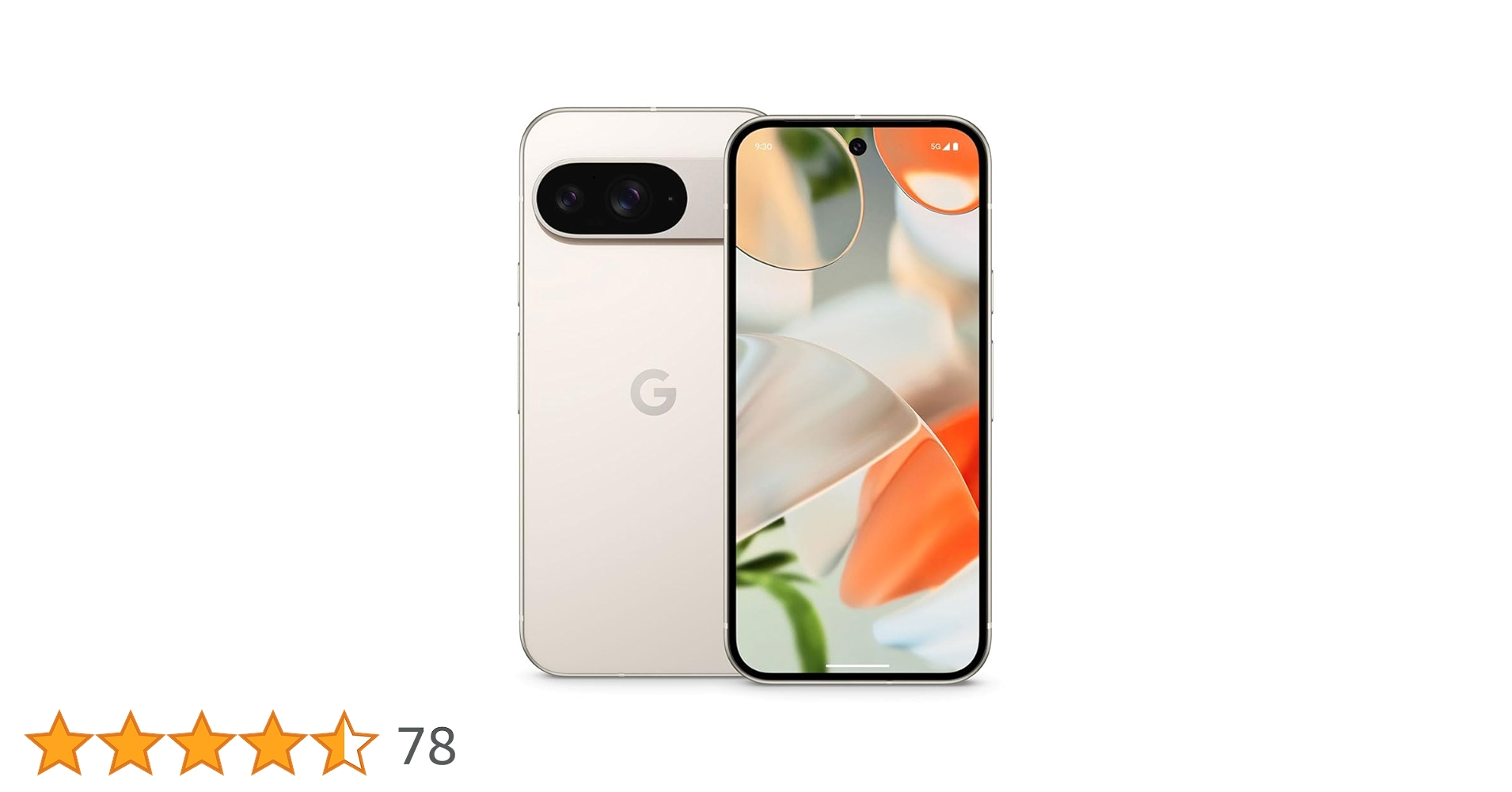 Pixel 9 Porcelain 128 GB（SIM フリー） Amazon | Google Pixel 9 128GB SIMフリー [Porcelain