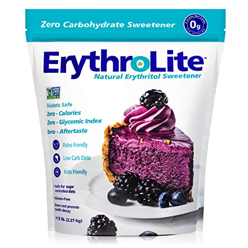 Xlear Erythrolite Erythritol Sugar Substitute - Natural and Organic Plant-Sourced Keto Friendly Sweetener (5 Pound Bag) (5 pound) image 4