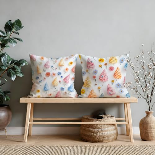 Taie d'oreiller imprimee recto verso imperméable pour housse de coussin - 5
