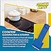 Cerama Bryte 1 x Scraper & 1 x Pad Kit Cooktop and Stove Top Cleaner for Glass - Ceramic Surfaces, 2 Piece Set