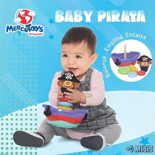 BABY PIRATA SOLAPA + 5 MESES, Multicor