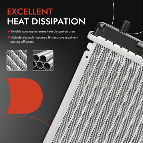 A-Premium Engine Coolant Radiator Assembly Compatible with Toyota & Scion by A-Premium - Used condition - Image 5