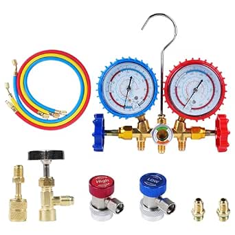 Niederdruckmanometer für Klimaanlagen (R410A, 134A, R22, R404A Niederdruckmanometer für Klimaanlagen (R410A, 134A, R22, R404A