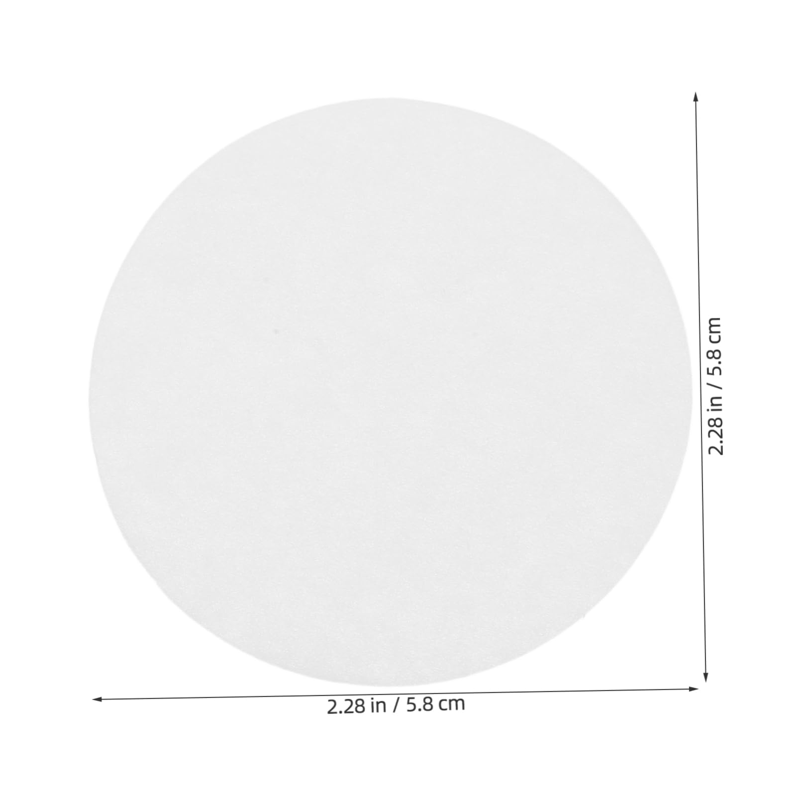 100pcs Espresso Coffee Filter Papers Round for Efficient Brewing Easy to Use Paper Filters for Enhanced Extraction Compatible with Coffee Machines