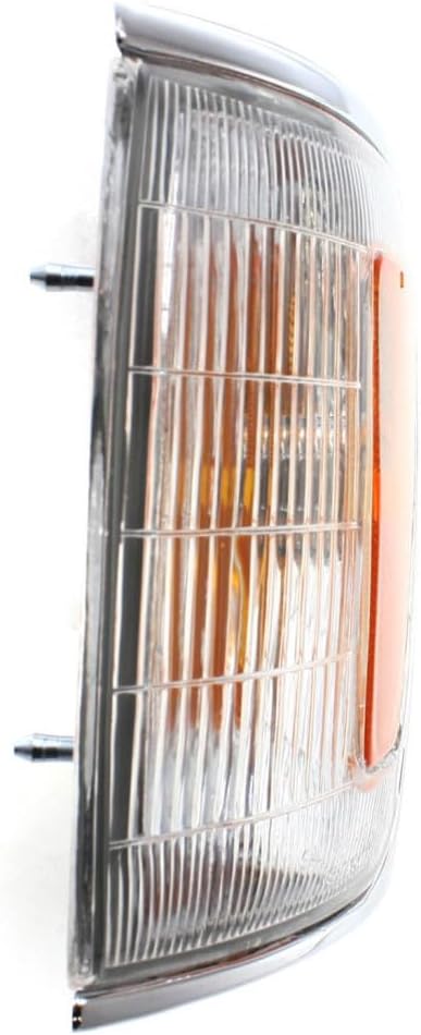 For Toyota Pickup 4WD 1989-1991/4Runner 1990 1991 Park/Cornering Light Assembly Pair Driver and Passenger Side Chrome | TO2520124 | TO2521126 | 81620-89179