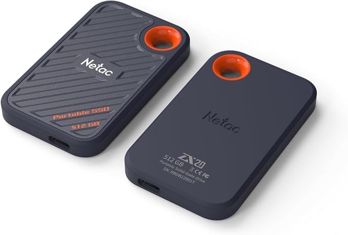 Netac SSD Externo Portátil 512GB USB 3.2 miniatura 4