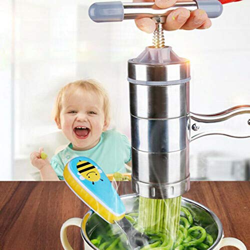 Noodle Making Machine,Stainless Steel Manual Noodles Press,Machine Pasta Maker,Noodle Mould #TOP7