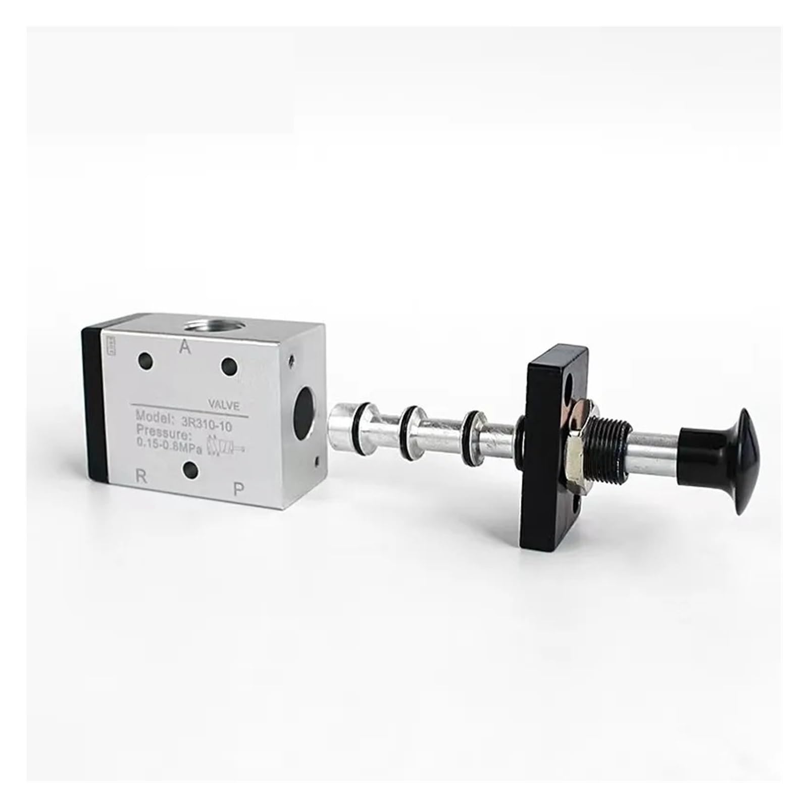 Pull valve mechanical valve pneumatic switch 5 ports 2 positions 1/4 manual 3R210-08 control cylinder valve(3R210-08,10mm joint)