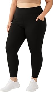 BLINKIN Plus Size Gym Pants for Women's Workout - The Ultimate Yoga Pants | Workout Lowers | Gym Track Pants for Women wit...