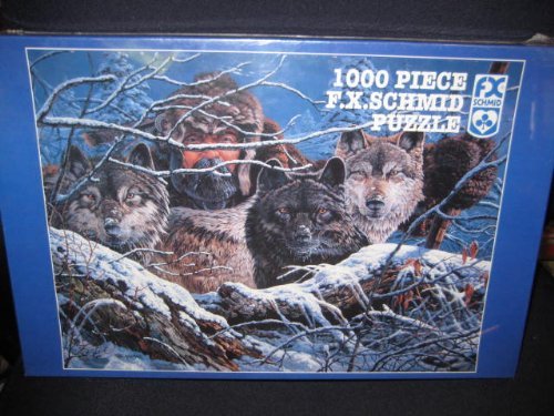 1996 F.X. Schmid - "The Predators" - 1000 Jigsaw Puzzle