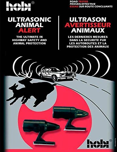 HOBI SIFFLET ULTRASON REPOUSSE GIBIER ANTI COLLISION ACCIDENT CERF BICHE ELAN SANGLIER ECUREUIL CHEVREUIL...