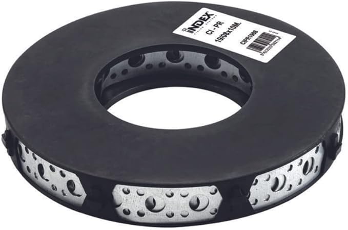 Cinta perforada de acero inoxidable 19 mm x 10 metros color plata Cinta perforada de acero inoxidable 19 mm x 10 metros color plata