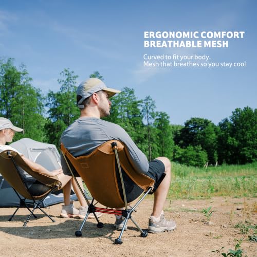Image of Naturehike YL08 Ultralight Camping Chair - Only 2.12 LBS, Anti-Sinking Feet