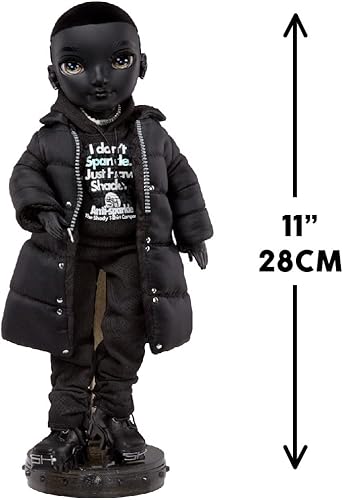 Miniatura 3 de Rainbow High Shadow High Rexx McQueen - Muñeca de moda de color negro. Traje de moda y más de 10 accesorios de juego coloridos. Gran regalo para