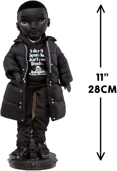 RAINBOW HIGH Shadow High - REXX Mcqueen - Muñeca de Moda de Color Negro con Atuendo de Moda y 10+ Accesorios de Juego Coloridos - para Niños y Coleccionistas Desde los 12 Años - 3